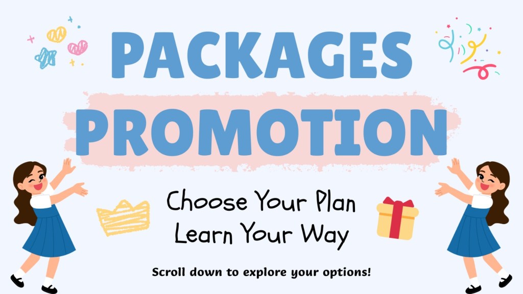 4. Packages & Promotion | 配套 &&nbsp;优惠