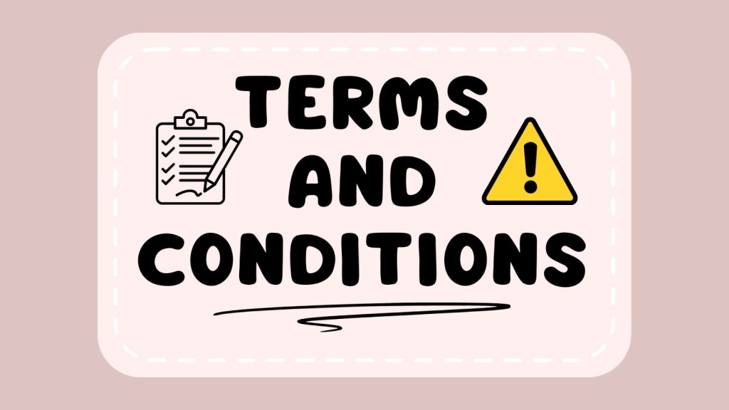 Terms & Conditions |&nbsp;使用条款